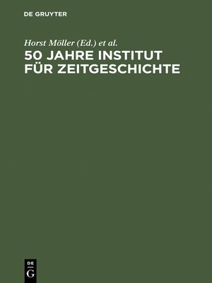 cover image of 50 Jahre Institut für Zeitgeschichte